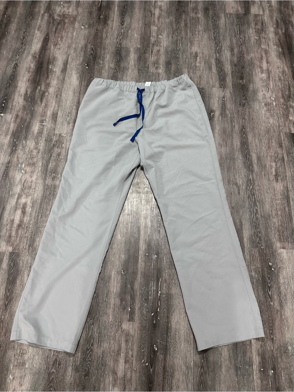 FIGS Technical Collection Gray Scrub Set XL Medical Uniform Top & Pants Stretch